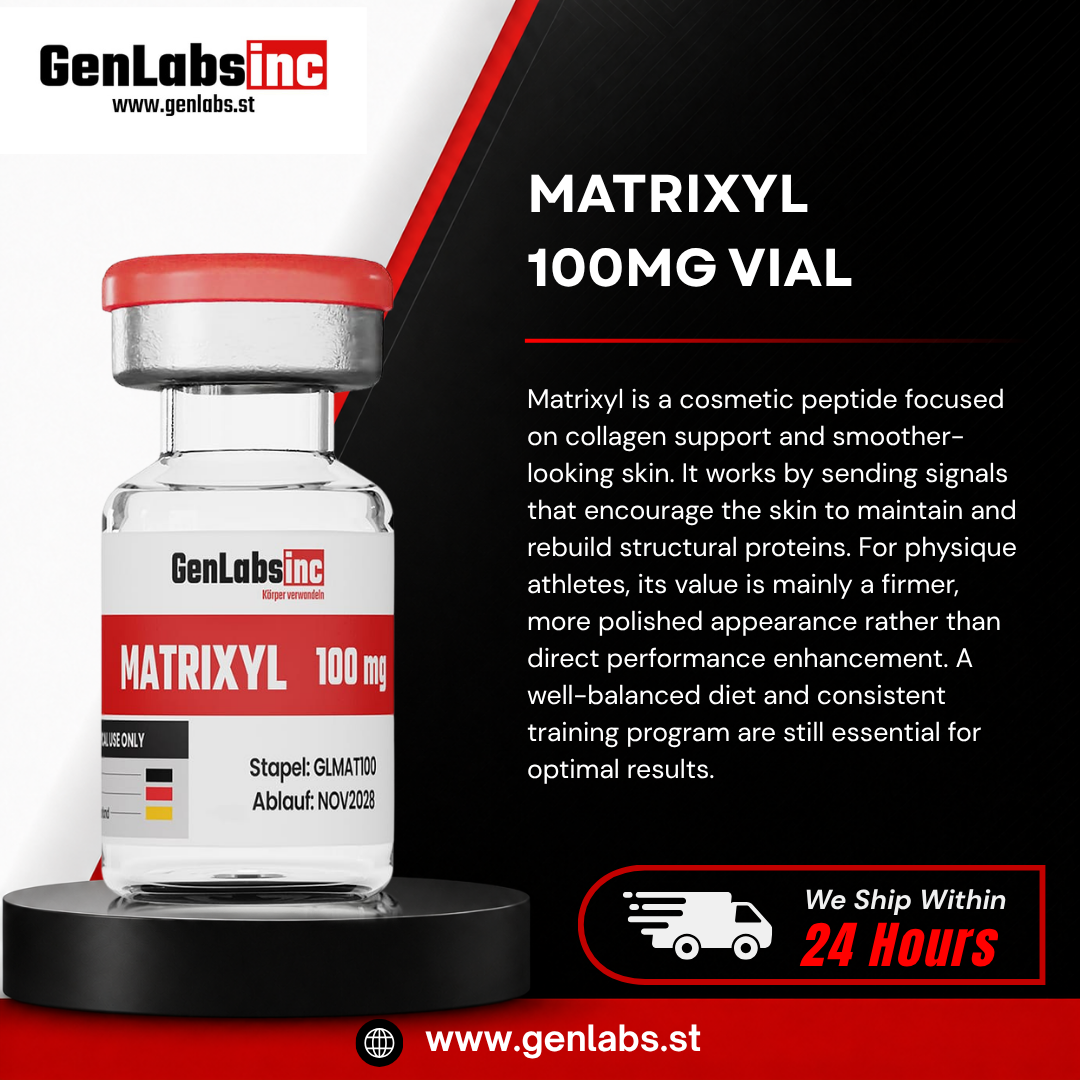 Matrixyl 100mg Vial – (with Bacteriostatic Water) – Genlabs - Image 2