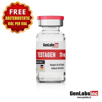 Testagen 20mg Vial – (with Bacteriostatic Water) – Genlabs