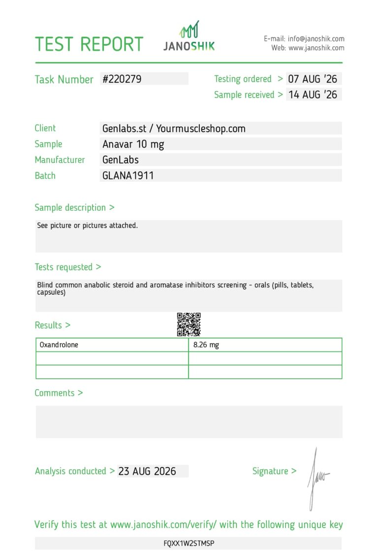 Anavar 10 Mg-New